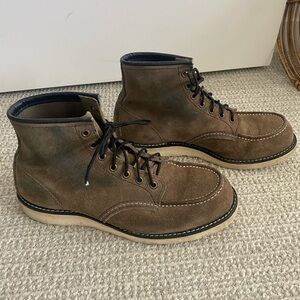 RED WING 8863 SLATE MULESKINNER MOC TOE BOOT